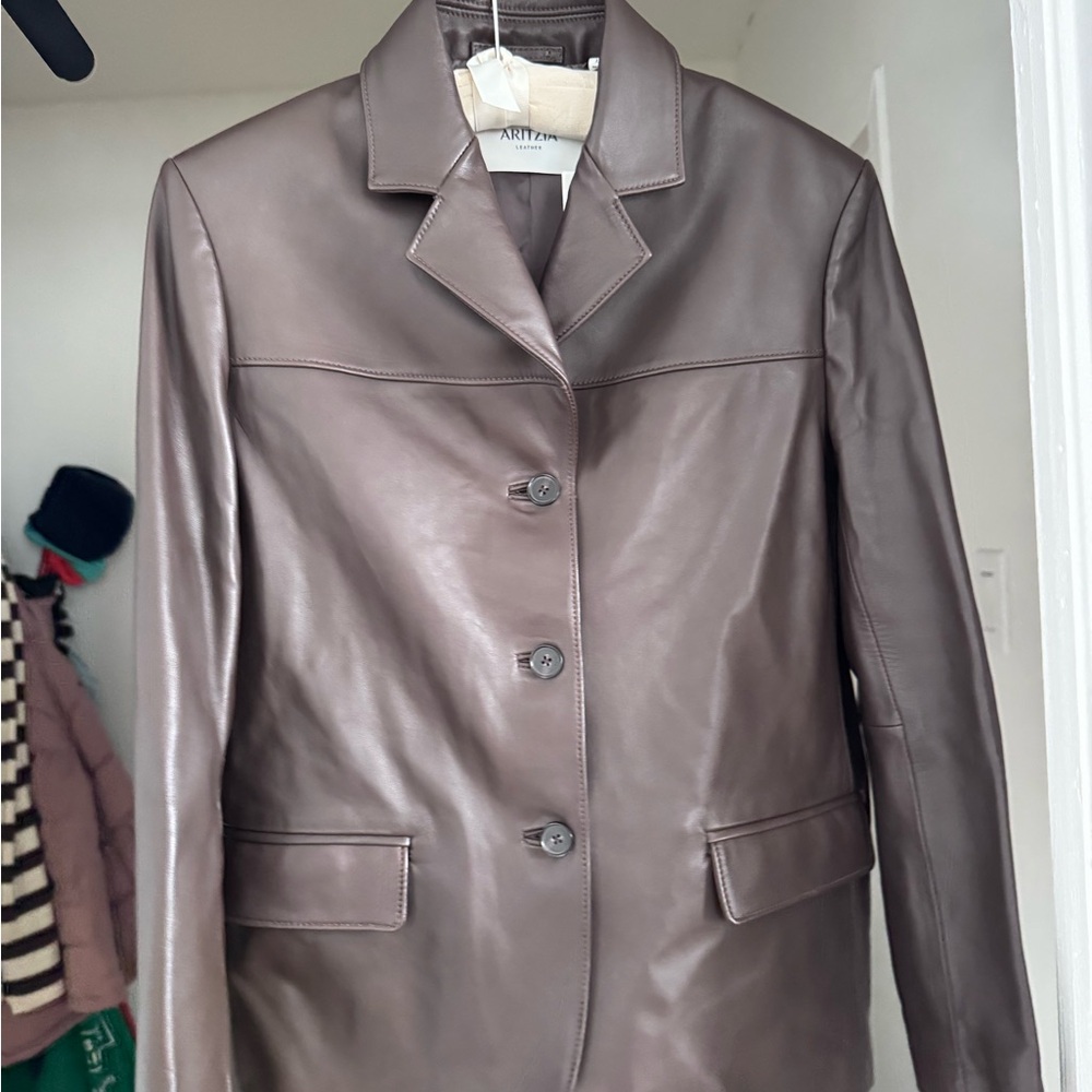 Leather jacket